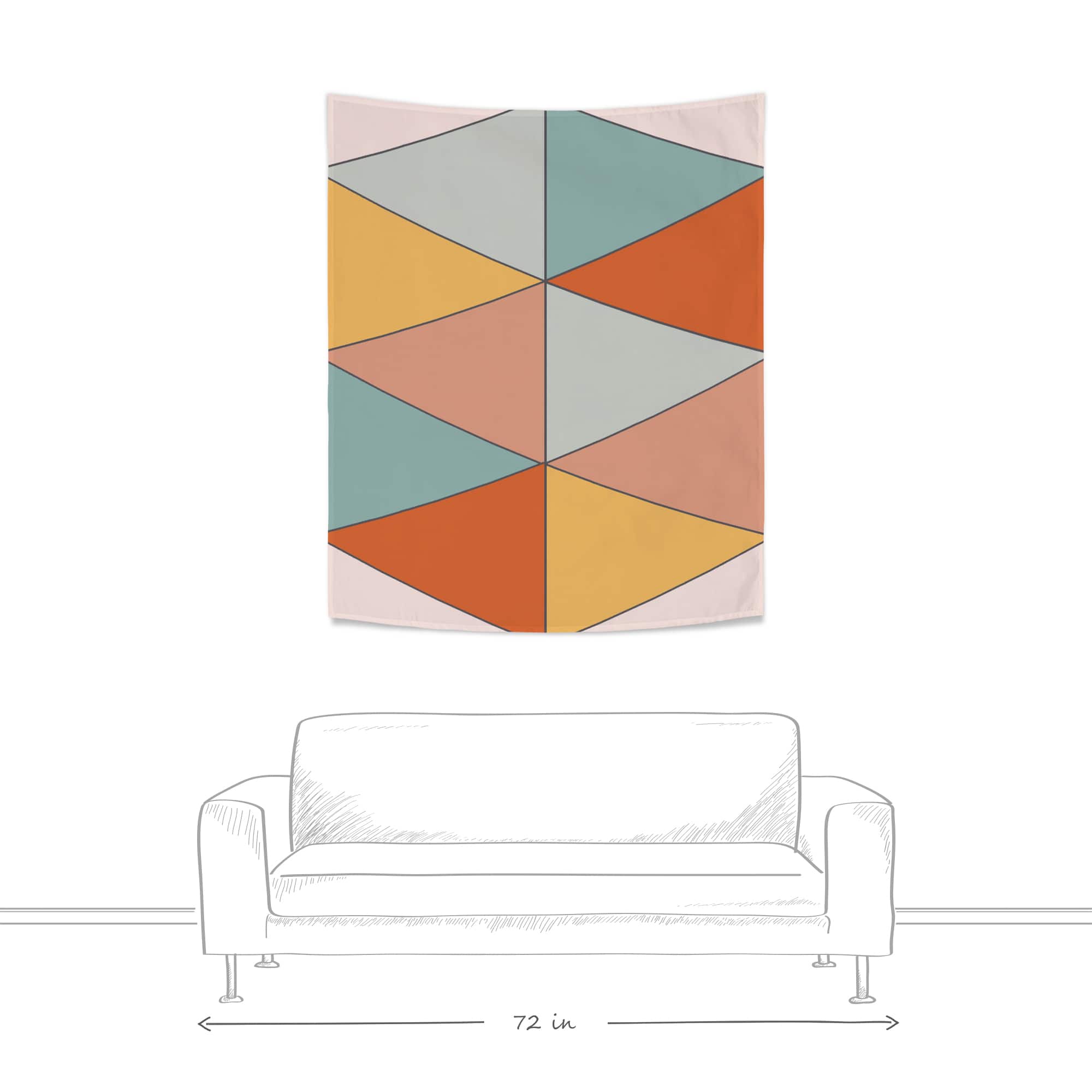 Geo Bright Tapestry
